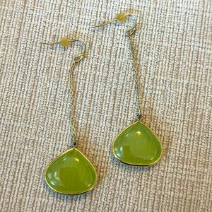 Green and Gold Earrings!